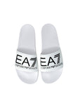 EA7 By Emporio Armani Logo Slides - All White