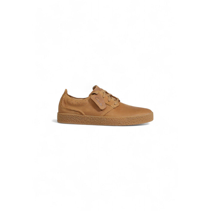 Clarks Minimalist Genuine Leather Lace-Up Shoes