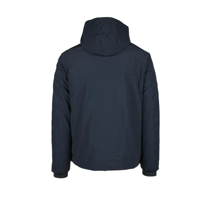 U.S. Polo Assn. Logo Outerwear Hooded Jacket - Navy blue