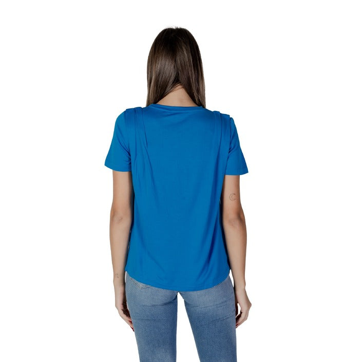 B.Young Blue Regular Fit Crewneck T-Shirt