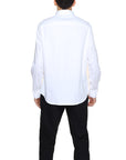 Armani Exchange Scripted Logo Shirt Cotton-Rich - 2 Shades