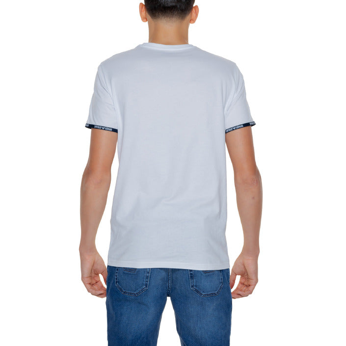 Emporio Armani Logo 100% Cotton T-Shirt - white