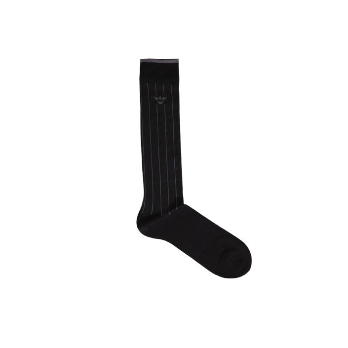 Emporio Armani Logo High Socks Cotton-Blend - 1 Pair