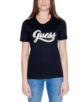 Guess Logo 100% Cotton Fitted Crewneck T-Shirt