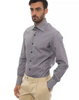 Billionaire Italian Couture Shirt - Gray/Grey