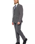 Billionaire Italian Couture Blazer & Pants 2-Piece Suit - Gray/Grey