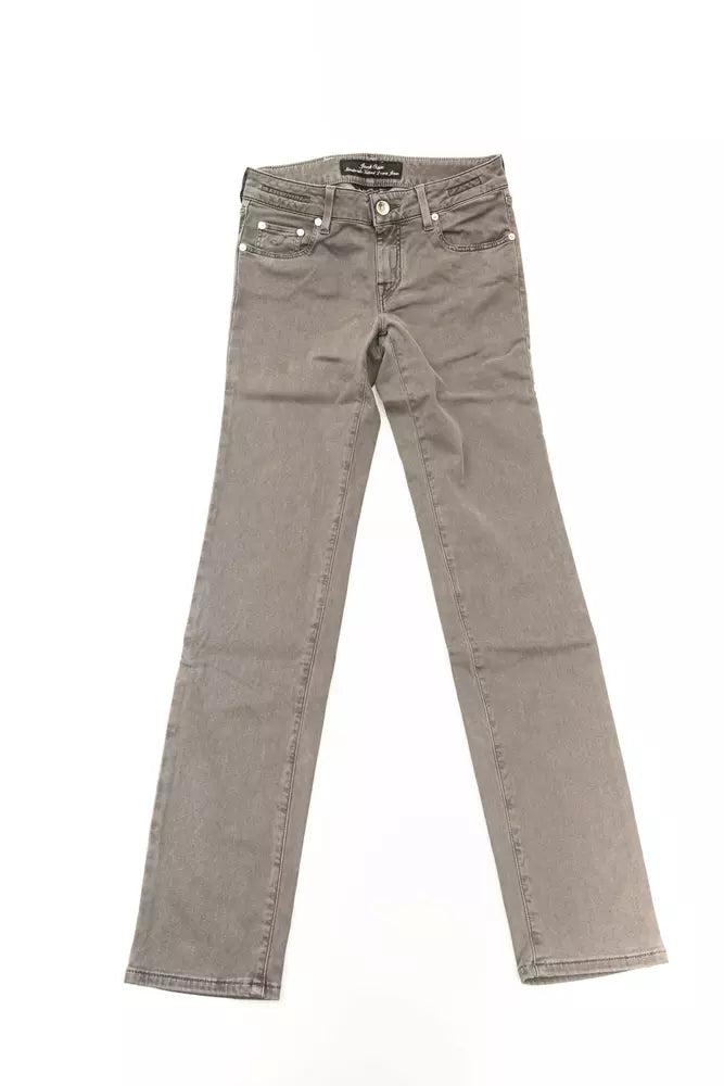 Jacob Cohen Slim Fit Jeans - Light Gray/Grey