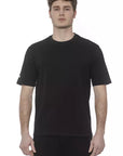 Tond Cotton T-Shirt - Black - Made In Italy  