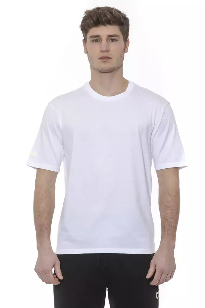 Tond Logo Cotton T-Shirt - White - Made In Italy