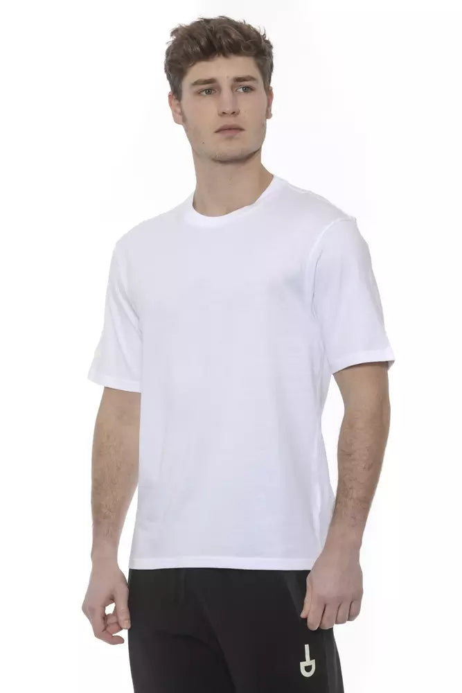 Tond Logo Cotton T-Shirt - White - Made In Italy