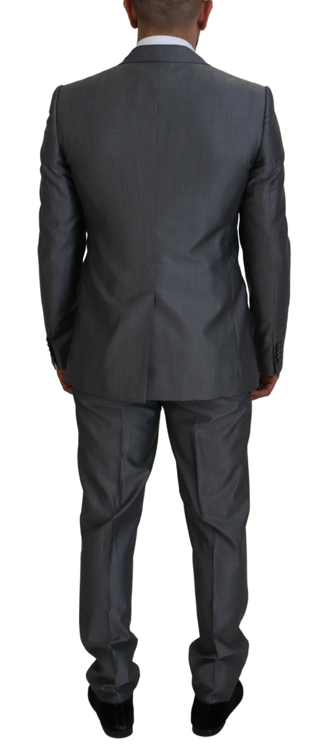 Dolce &amp; Gabbana Sicilia Vest, Blazer &amp; Pants 3 -Piece Suit - Gray/Grey