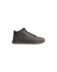 Timberland Logo High Top Genuine Leather Sneakers