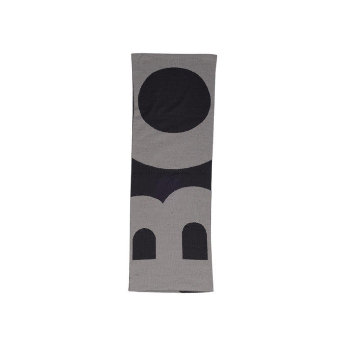 Boss Logo Wool-Blend Scarf