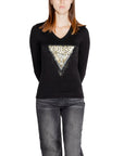 Guess Logo Cotton-Rich Long Sleeve Top