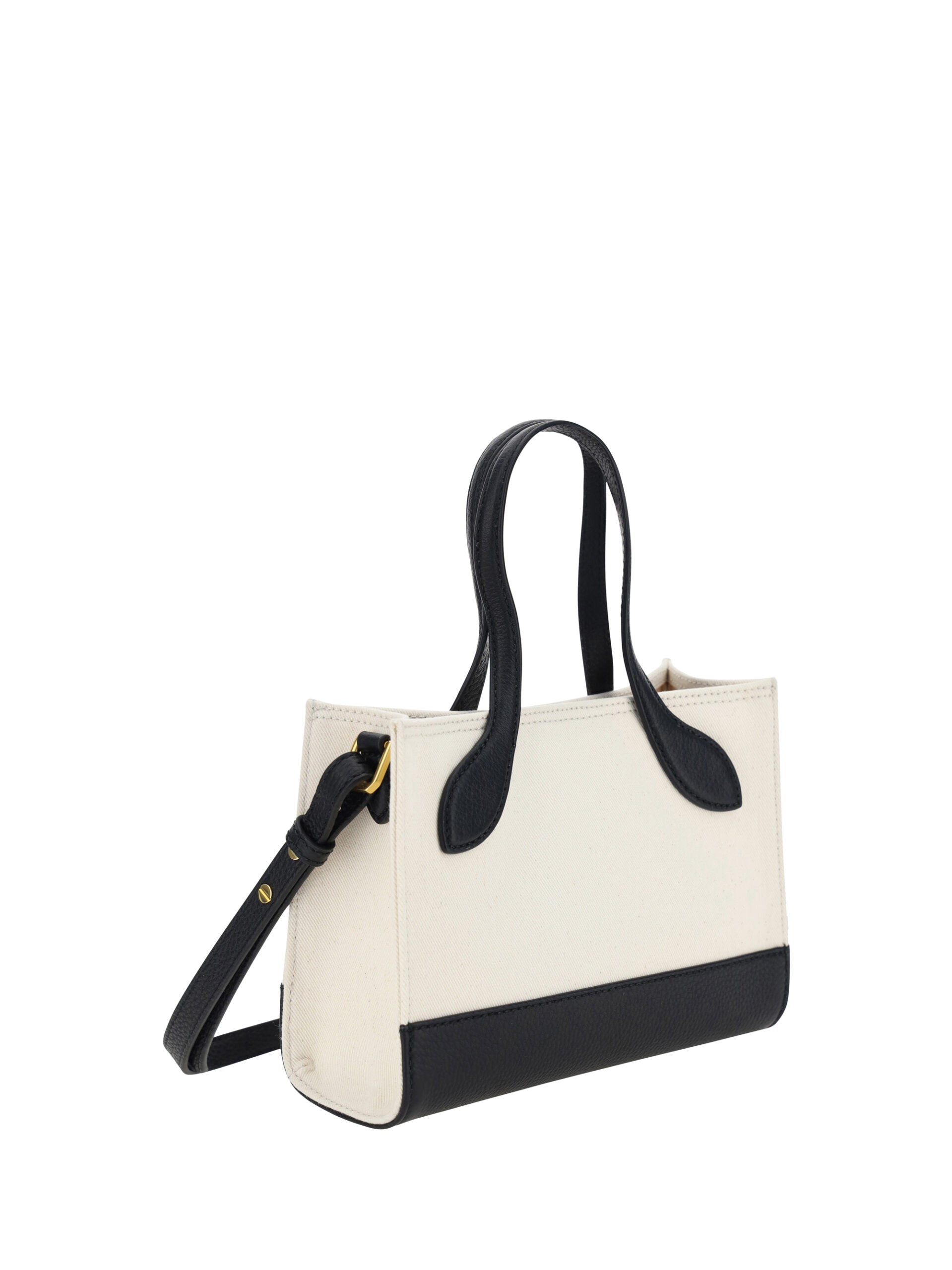 Bally Logo Mini Leather Top Handle Handbag