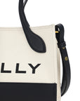 Bally Logo Mini Leather Top Handle Handbag