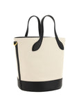 Bally Logo Bucket Bag - Black & White