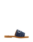 Chloé Denim Resort Flat Sandals