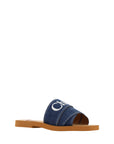 Chloé Denim Resort Flat Sandals