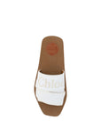 Chloé Cotton Flat Sandals