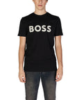 Boss Logo 100% Cotton Crewneck T-Shirt