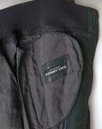Dolce & Gabbana Perforated Leather Bomber Jacket - Musk Green
