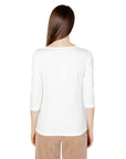 Street One Minimalist Cotton-Blend Quarter Sleeve Top