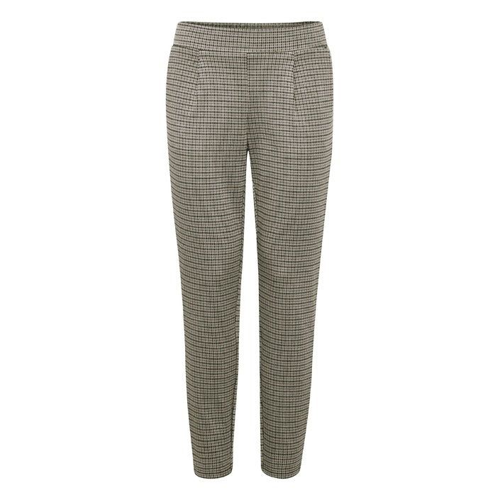 Ichi Checkered Super Slim Fit Trouser Pants