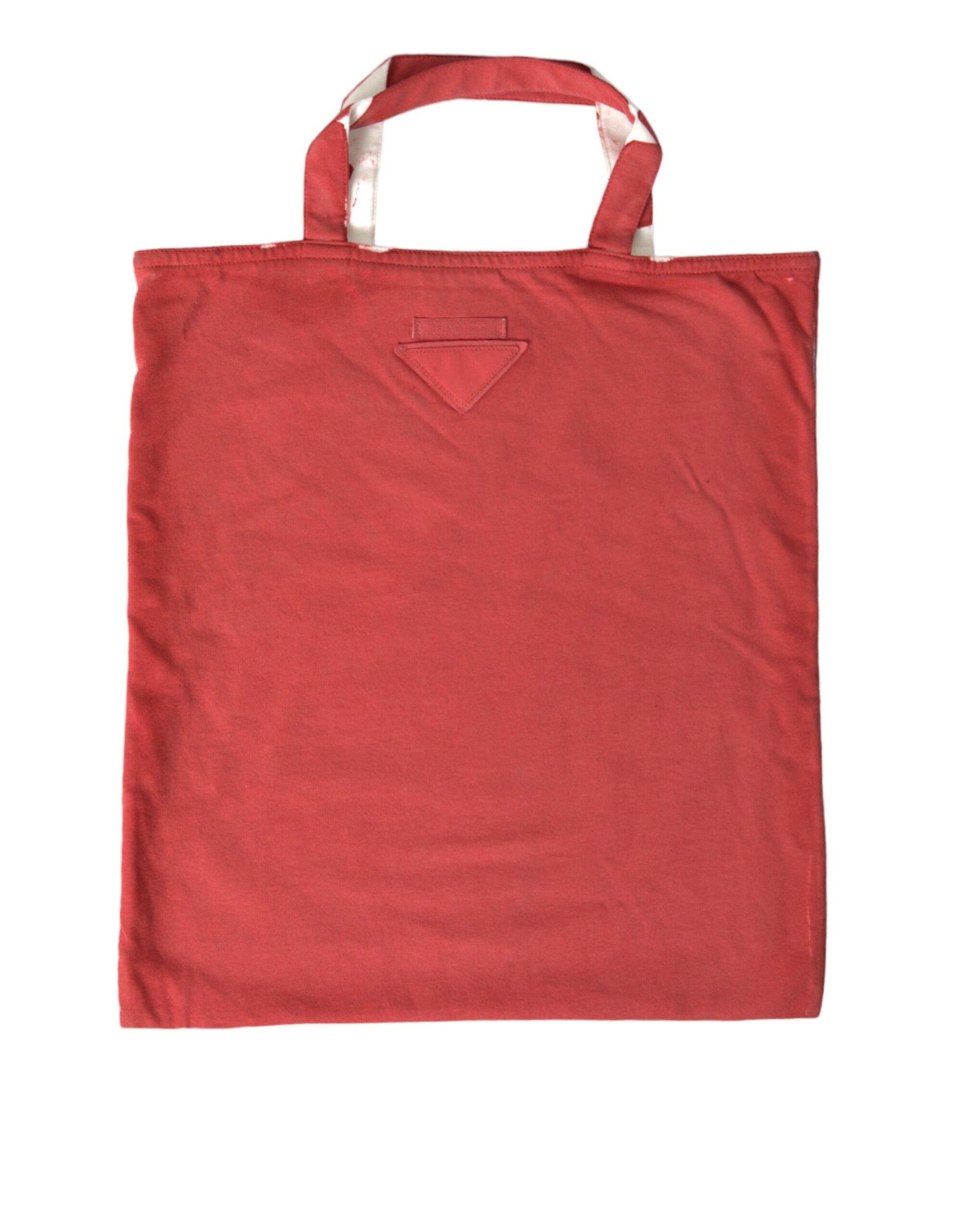 Prada Shopper Tote Bag - Vintage Red