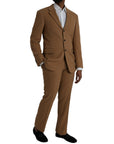 Prada Cashmere Blazer & Pants 2-Piece Suit - Brown