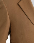 Prada Cashmere Blazer & Pants 2-Piece Suit - Brown