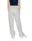 Street One 100% Linen Wide Leg Baggy Cargo Pants