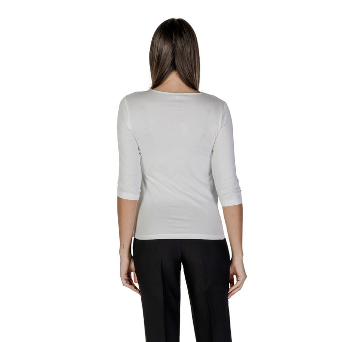 Street One Sweetheart Neckline Quarter Sleeve Top