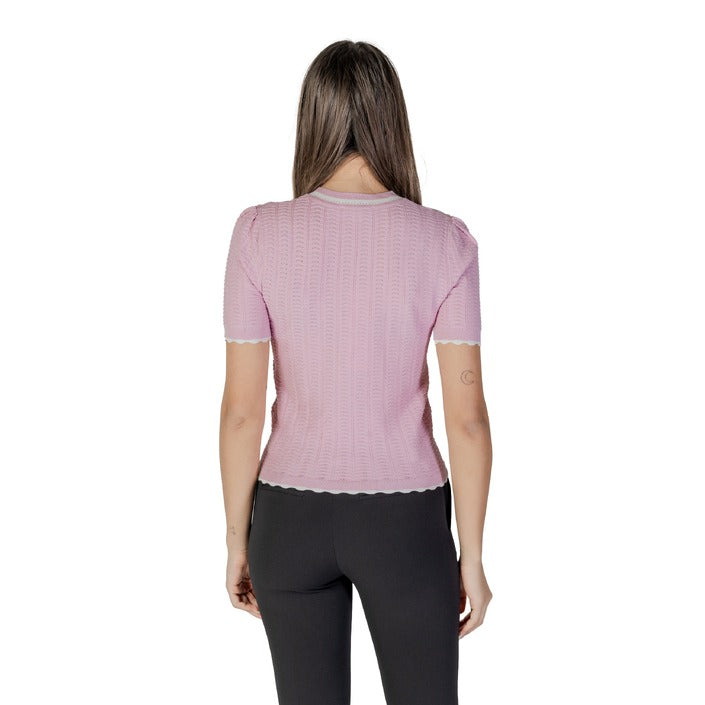 Morgan De Toi  Scalloped Trim Top