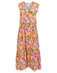 Vila Clothes Summer Floral Midi Dress