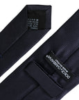 Dolce & Gabbana Solid Deep Blue Silk Slim Suit Tie