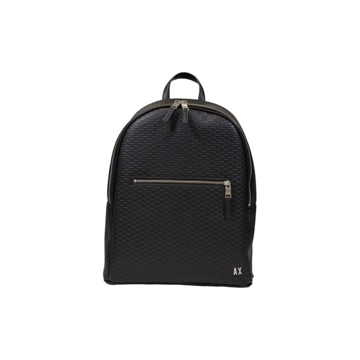 Armani Exchange Logo Unisex All Black Backpack