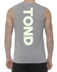 Tond Cotton Tank Top - Marle Gray/Grey - Made In Italy