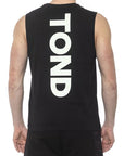 Tond Cotton Tank Top - Black - Made In Italy