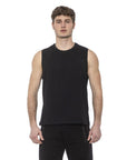 Tond Cotton Tank Top - Black - Made In Italy