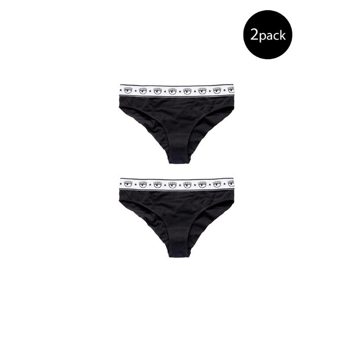 Chiara Ferragni Logo Cotton Stretch Briefs