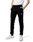 Le Coq Sportif Logo Cotton-Blend Athleisure Regular Joggers - Black