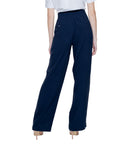 Street One Blue Wide Meg Suit Pants