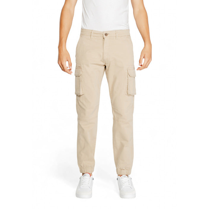 Gas Minimalist Cotton Cargo Joggers