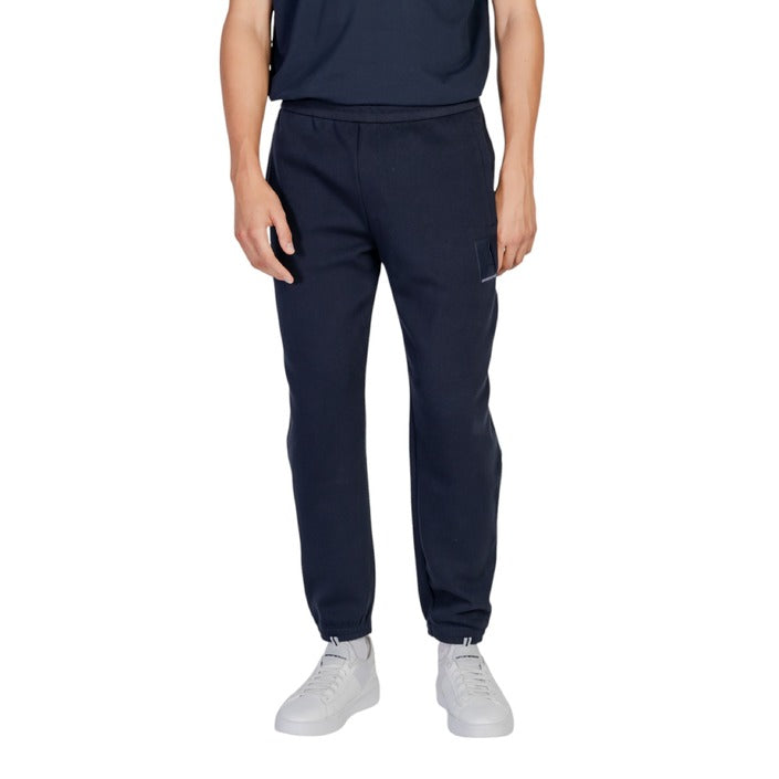 Armani Exchange Logo Athleisure Cotton-Blend Joggers