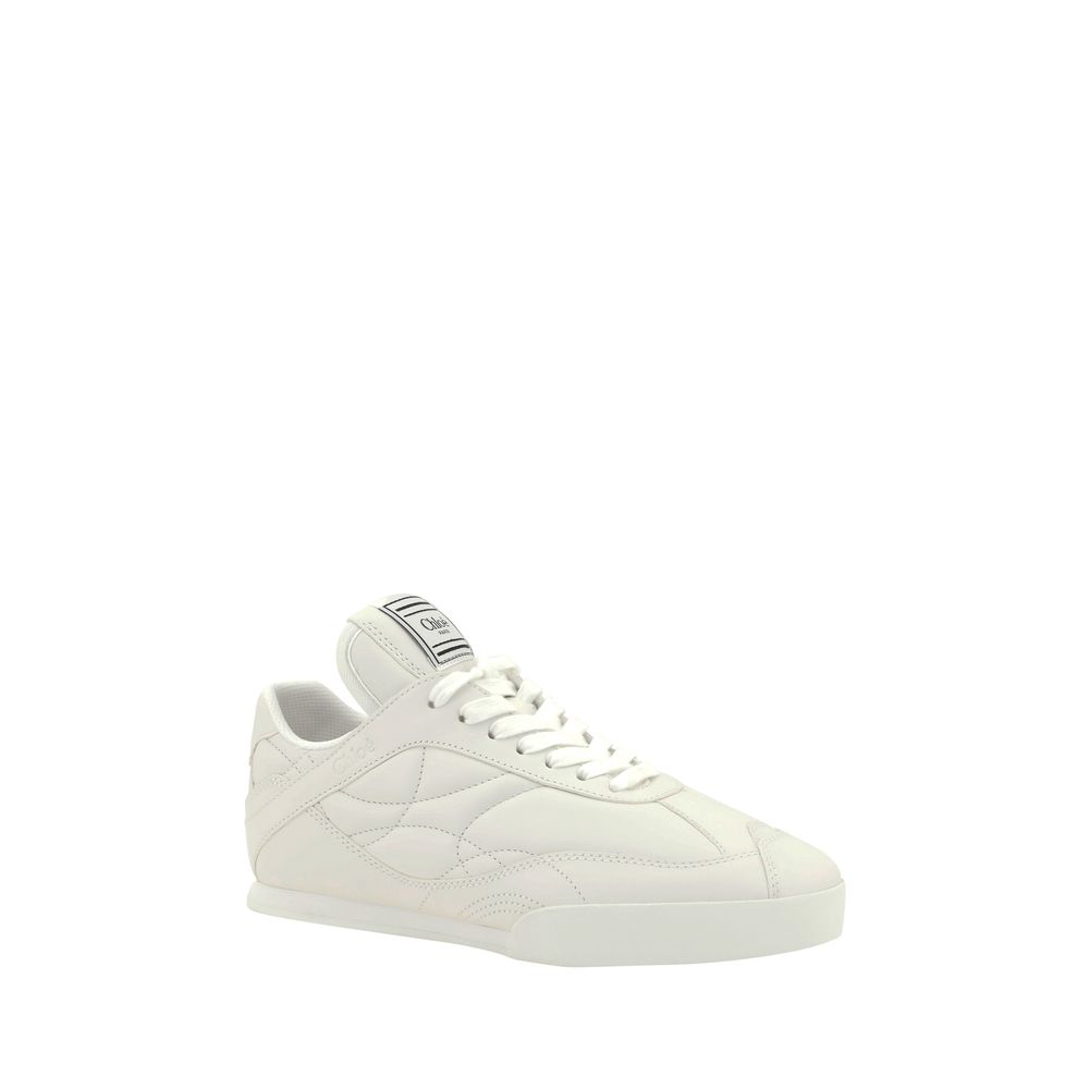 Chloé Kick Leather Low Top Sneakers