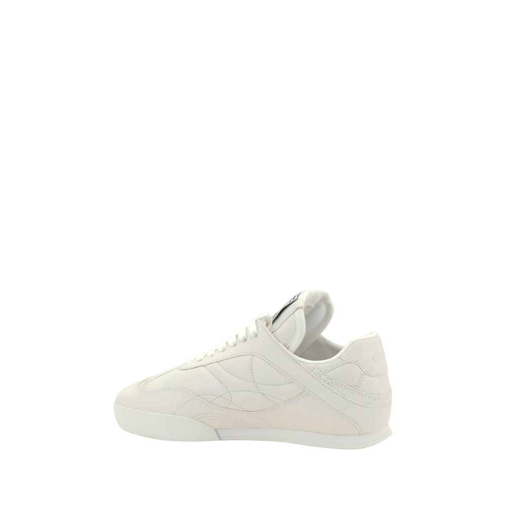 Chloé Kick Leather Low Top Sneakers
