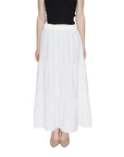 JDY Tiered Maxi Skirt - White