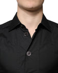 Dolce & Gabbana Black Casual Shirt