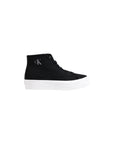 Calvin Klein Jeans Logo Genuine Leather High Top Sneakers